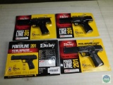 Lot 4 New Daisy Power Line 201 Repeater Pistol 35 Shot BB's