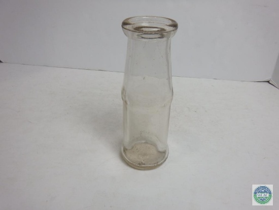 Clear Slender Glass Half Pint Jar Bottle