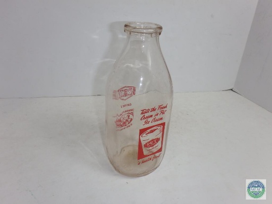 Pet 1 Quart Grade "A" Clear Glass Milk Jug Bottle