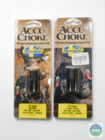 2 New Accu-Choke Mossberg 20 Gauge Choke Tubes