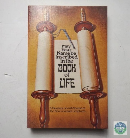 Messianic Jewish Version of Scripture Book "May Your Name be Inscribed in the Book of Life"