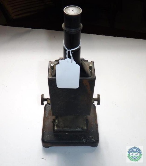 Vintage Cast-iron Microscope Bausch & Lomb #610