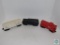 Lot of Lionel Train Cars, Transformer, and Track Pieces