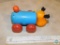 Wooden Hippo Pull-Along Approx. 6
