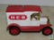 Ertl H-E-B Ford Model T Van Coin Bank Approx. 6