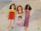 Lot of Dolls - Barbie, Effanbee Clown Doll, Strawberry Shortcake