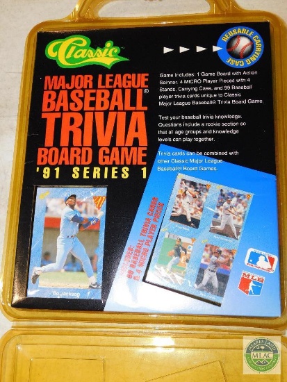 Classic Major League Baseball Trivia Board Game '91 Series 1 *Unopened