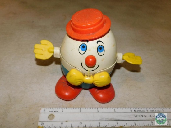 Fisher Price Humpty Dumpty Rolling Toy 5" Tall