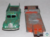 Tootsie Toy Metal Truck and trailer Lot