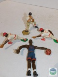 Lot of 4 Baseball & Basketball Figurines