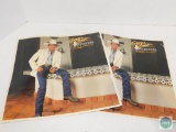 Lot of 2 George Strait Poster Cards 12