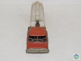 Hubley Metal Toy Truck with Plastic Gulf Tanker Trailer