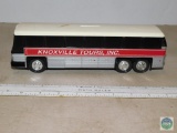 Knoxville Tours Inc Plastic Tour Bus approx. 9
