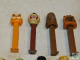 Lot of 14 PEZ Dispensers Mostly Star Wars Figures