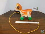 Fisher Price Pull Along Cow Springy Tail