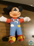 Mattel Mickey Mouse Plush learn to Tie, Zip, Buckle Doll
