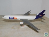 FedEx MD-11 Airplane Model on Stand, Plastic Approx. 12