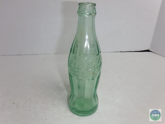Coca-Cola Empty Bottle 6 oz Embossed Greenville SC *Crate Rub