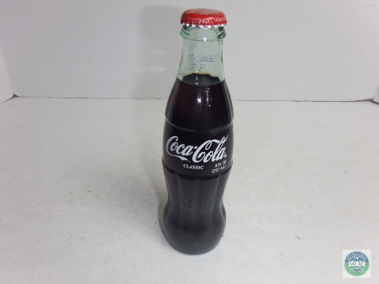 Coca-Cola Full Bottle 8 oz 58 Years Farewell Season Myrtle Beach Pavilion