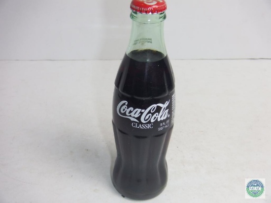 Coca-Cola Full Bottle 8 oz Cracker Barrel 500 Atlanta Motor Speedway