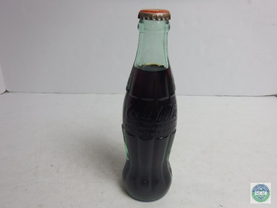 Coca-Cola Full Bottle 6 oz Embossed St Paul MN