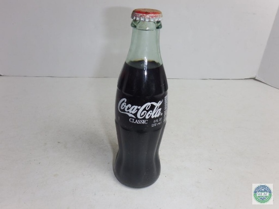 Coca-Cola Full Bottle 8 oz Grant's Farm St. Louis MO