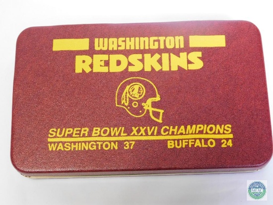Case Collector Knife Super Bowl 26 Washington Redskins Champions