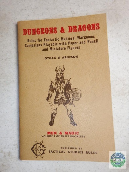Dungeons & Dragons White Box - Men and Magic volume 1