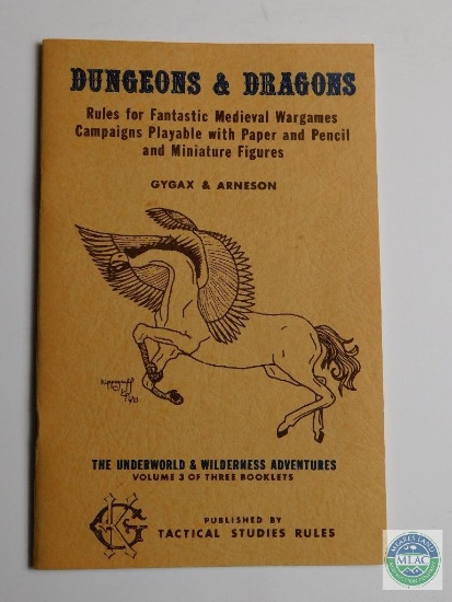 Dungeons & Dragons White Box - Underworld & Wilderness Adventures