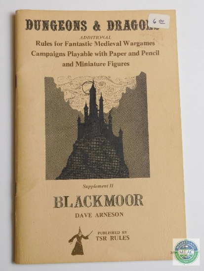 Dungeons & Dragons - Supplement II - Blackmoor