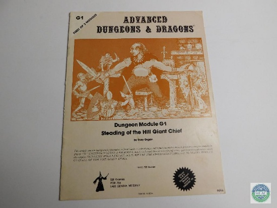 Advanced Dungeons & Dragons - Dungeon Module G1 - Steading of the Hill Giant Chief