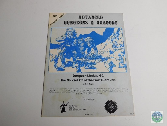 Advanced Dungeons & Dragons - Dungeon Module G2 - The Glacial Rift of the Frost Giant Jarl