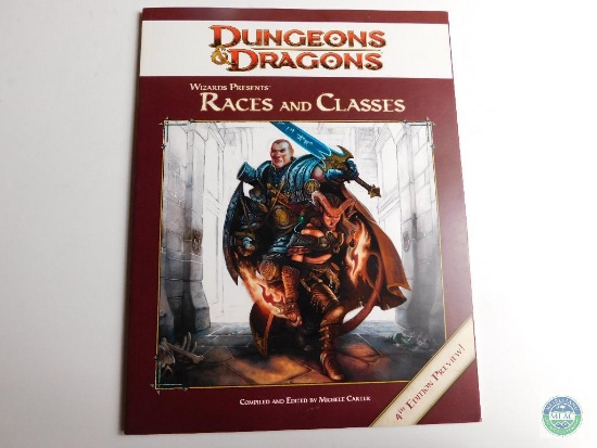 Dungeons & Dragons Manual - Races and Classes