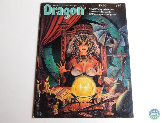 Dragon Magazine 1982 - eleven issues