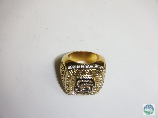 World Champions San Fransico Giants 2012 Gold Tone Ring Bochy #15