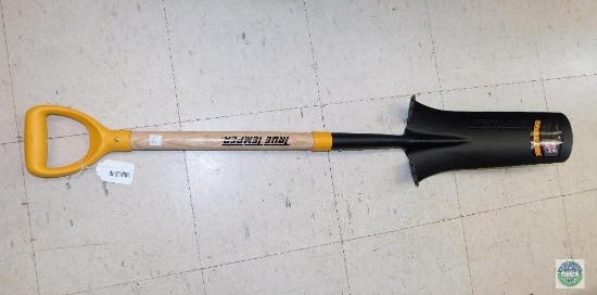 Tru Temper16" Drain Spade Shovel Wood Handle