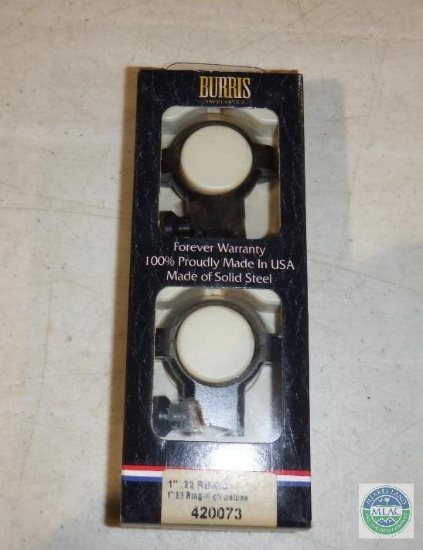 Burris scope rings