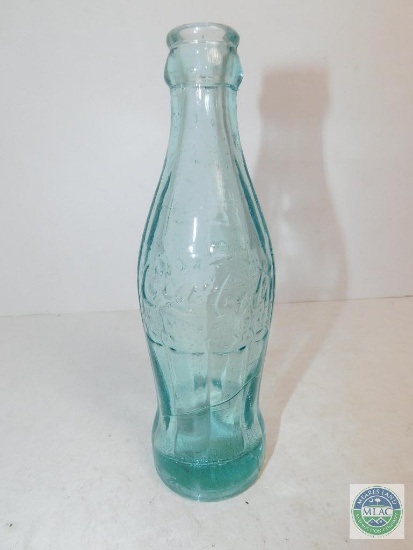 Coca-Cola Blue Tint Glass Bottle 6 oz