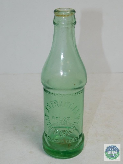 Coca-Cola J.S. Francis Avon Park FL 6 oz Green Tint Glass Bottle