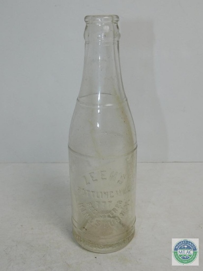 Zeeh's Bottling Works 777 Kingston NY Clear Glass Bottle