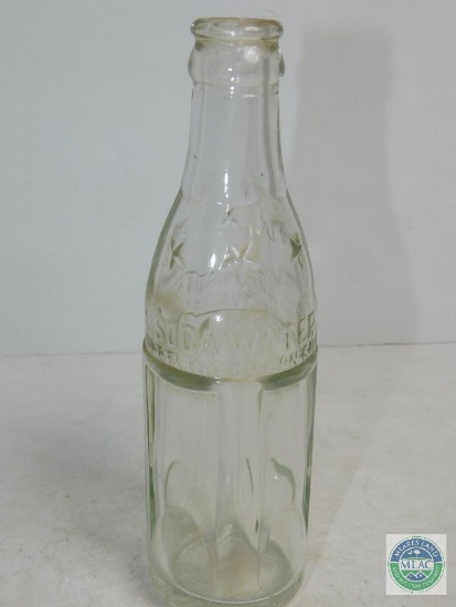 Soda Water Bottling Co Avon Park Fl Clear Glass Bottle