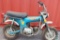 Blue Honda Trail 70