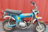 Blue Honda Trail 70