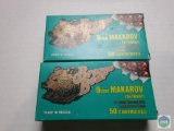 2 Boxes 100 Rounds Silver Bear 9mm Makarov Ammo