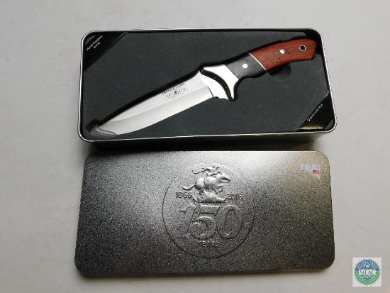 Winchester Fixed Blade Knife in Collector Tin 150th Anniversary