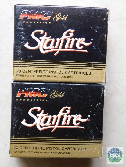 40 Rounds PMC Starfire 44 Magnum Hollow Point Ammo