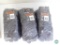 Lot of Brown Jersey Gloves All Size Large