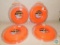 Lot of 4 Square One Trimmer Line .095
