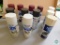 Lot 12 Cans Rust-Oleum Spray Paint Metallic Bronze, Flat Red, and Off White