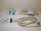 Lot of 4 Drop Cords 2)Appliance Grade 9' 1)15' and 1)12'